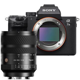 Sony Kit Alpha 7 III avec Objectif Thypoch Voyager 24-50mm f/2.8