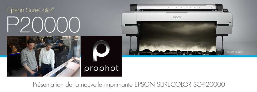 Epson SureColor SC-P20000 traceur photo professionnel 64 pouces