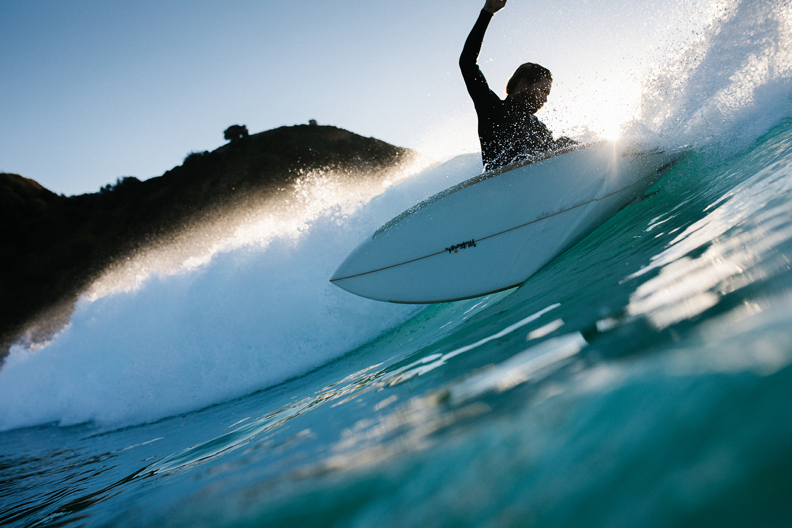 Photographie aquatique en contre-jour par Fabien Voileau