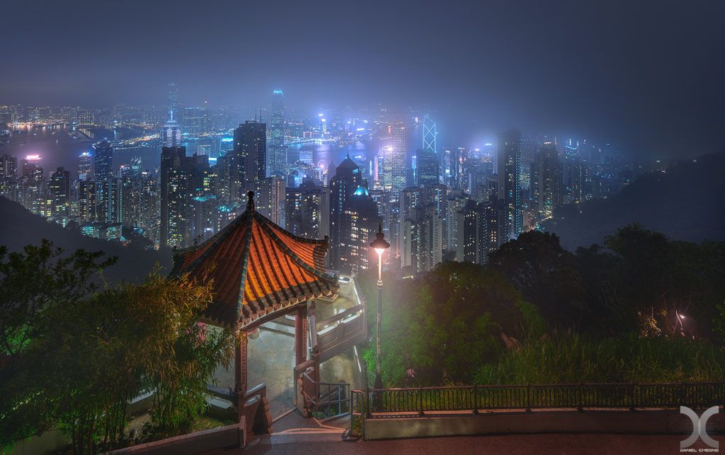 Photographie urbaine de Hong Kong réalisée par Daniel Cheong