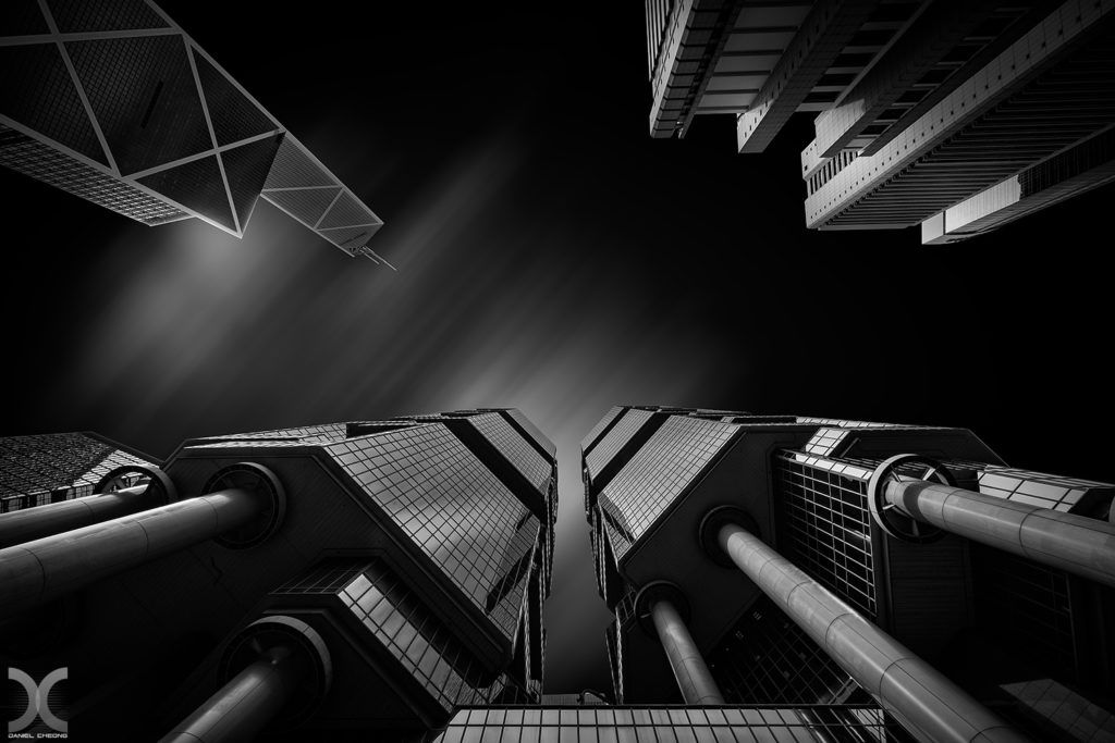 Photographie d’architecture en noir et blanc par Daniel Cheong