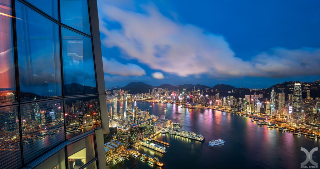 Panorama urbain et maritime réalisé par Daniel Cheong