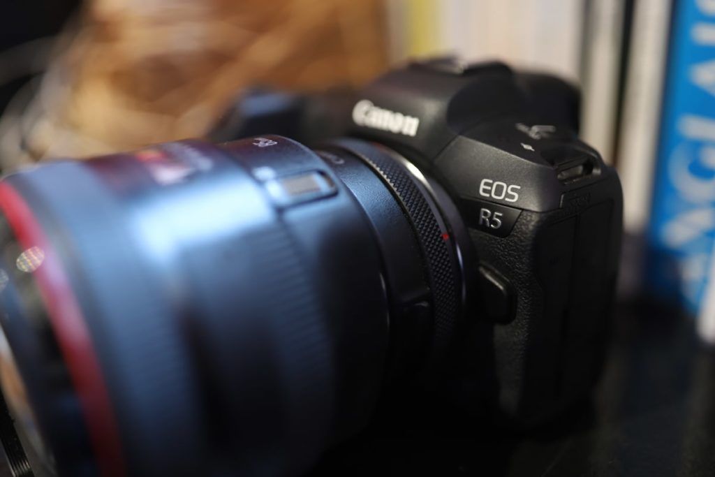 Portrait réalisé au Canon EOS R5 avec un objectif Canon EF adapté