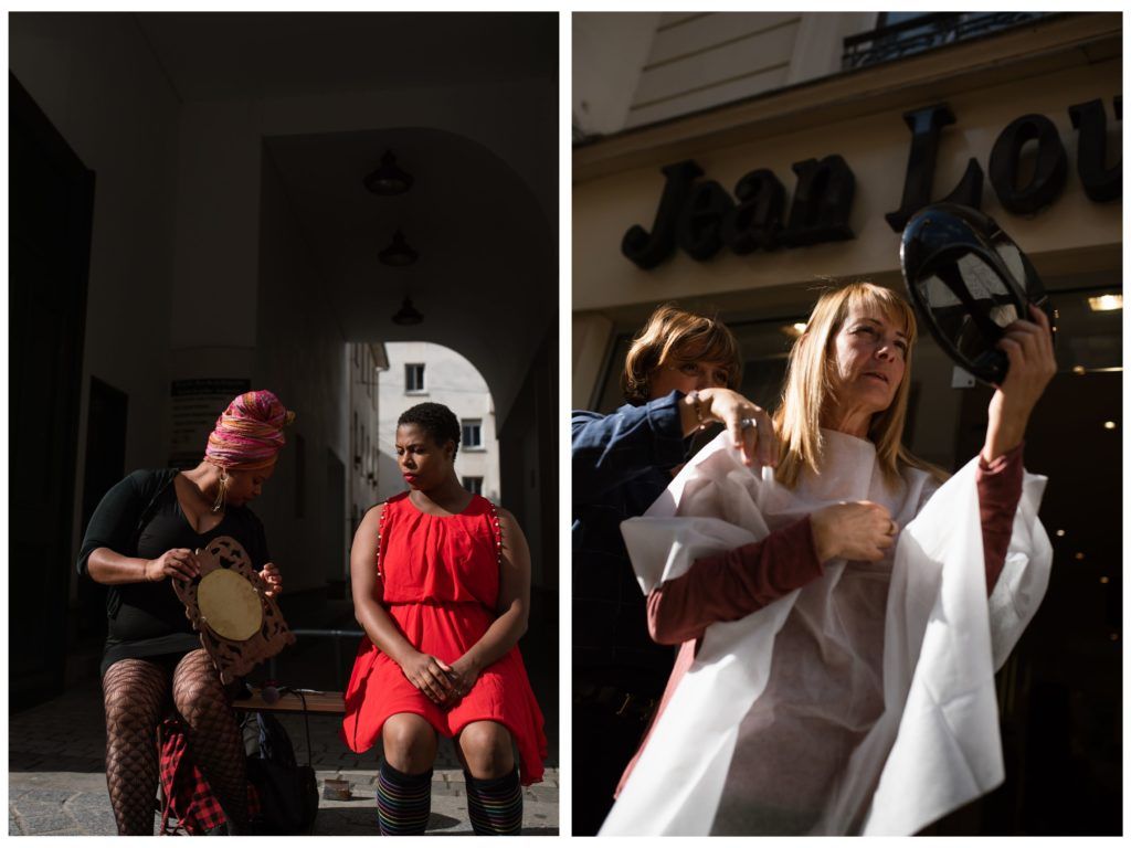 Correspondances visuelles dans la série de photographie de rue Traslato