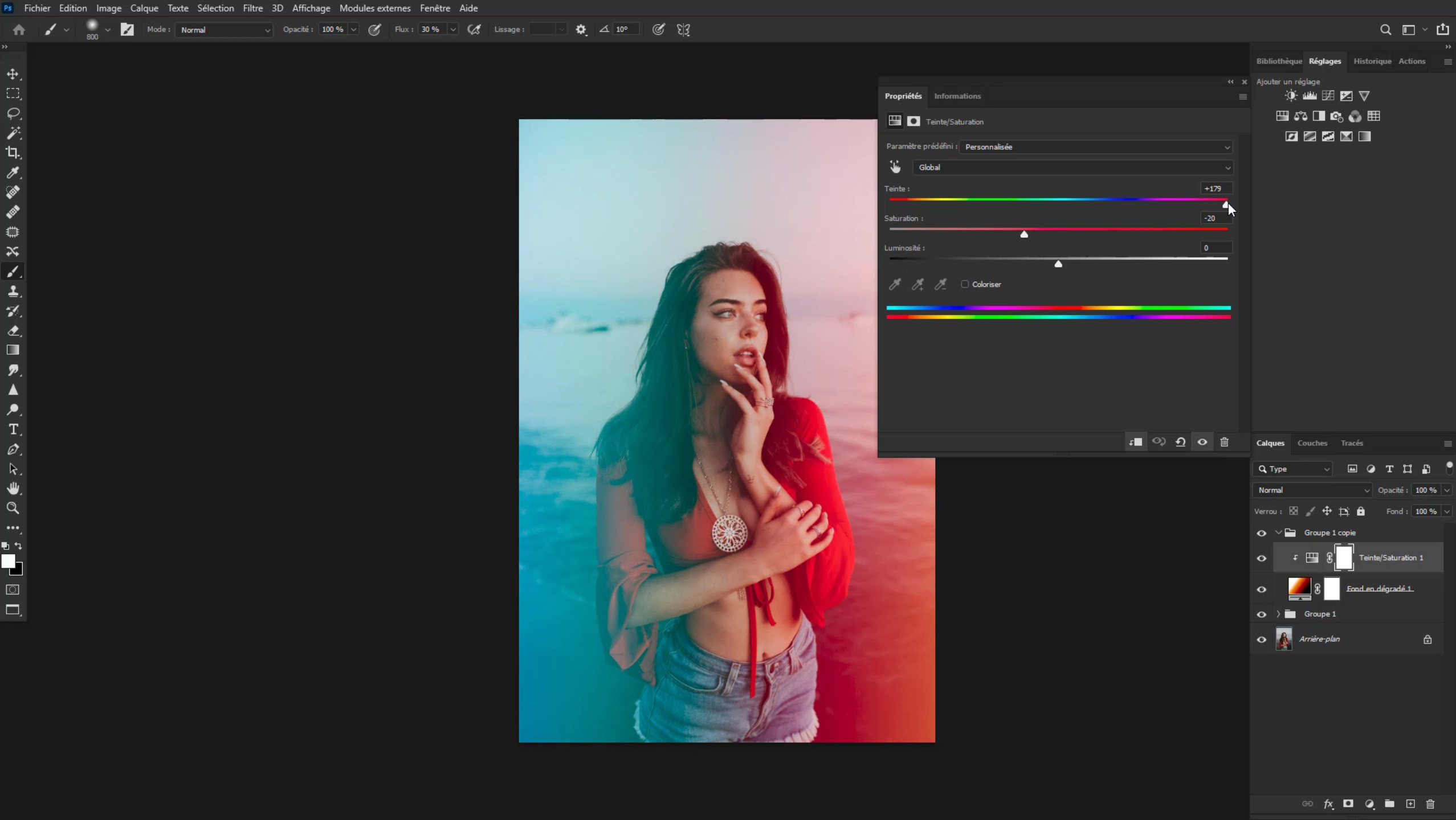 Création d’effets lumineux dans Photoshop avec Florent Vin