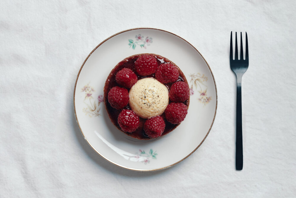 Photographie culinaire réalisée avec un éclairage flash Elinchrom