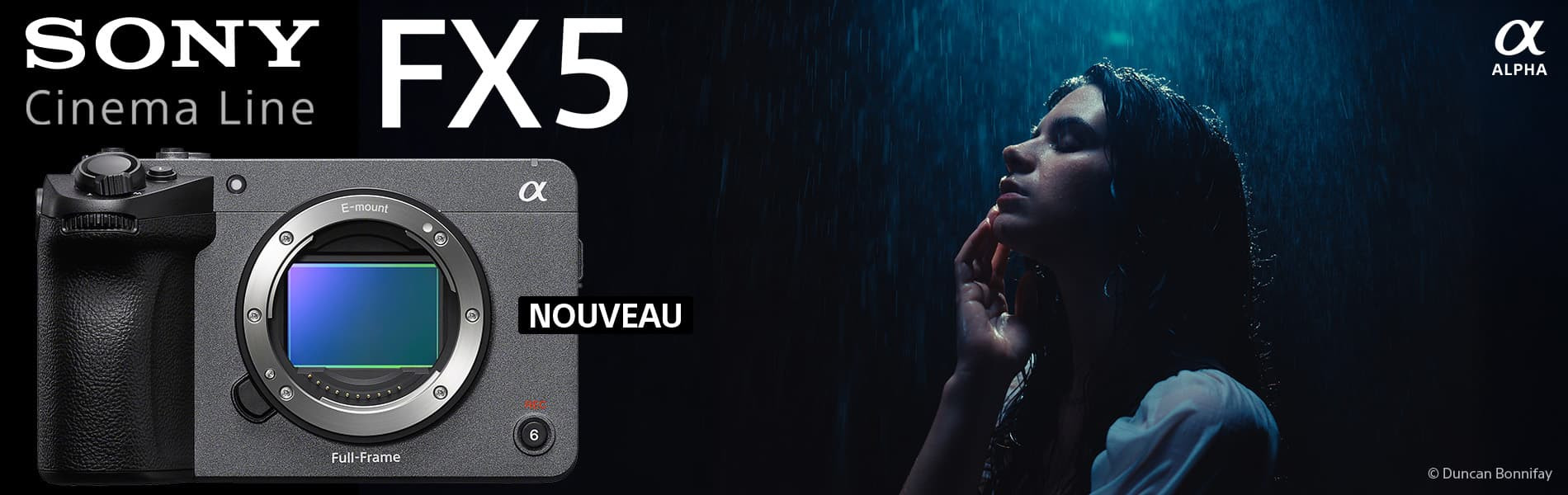 Nouveauté : Sony Caméra Cinema Line FX5